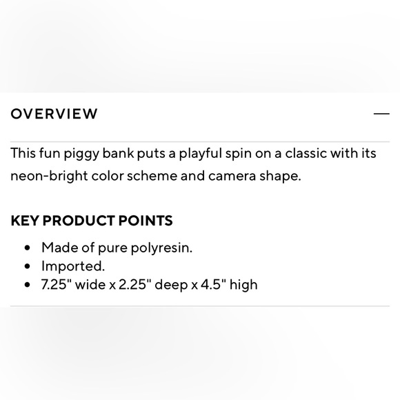 Pottery Barn Teen Pink Camera Bank - Picture 9 of 9